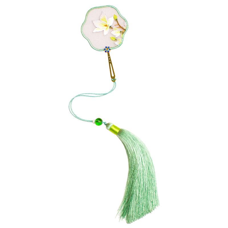 しおり ブックマーカー かわいい 金属 刺繍 パンダ 花 金魚 山 景色 レトロ チャイナ風 タッセル ビーズ 紐 装飾 小さめ 学生 先生 卒業 お祝い ギフ...