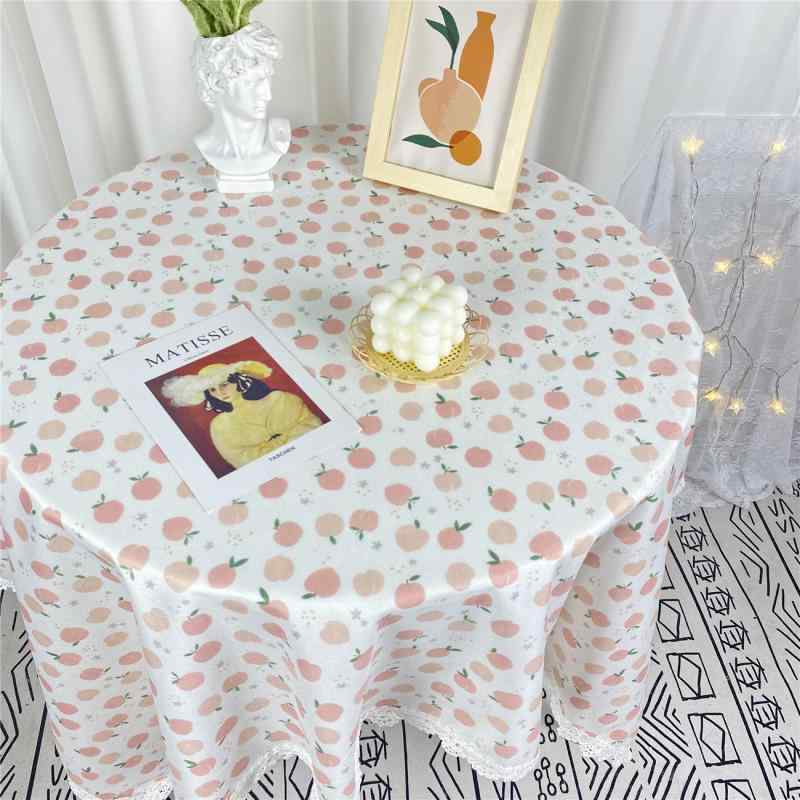 テーブルクロス 北欧 韓国 レース 正方形 長方形 インテリア ダイニング 装飾 パーティー レトロ おしゃれ 花柄 くま チェック柄 青 黄色 赤