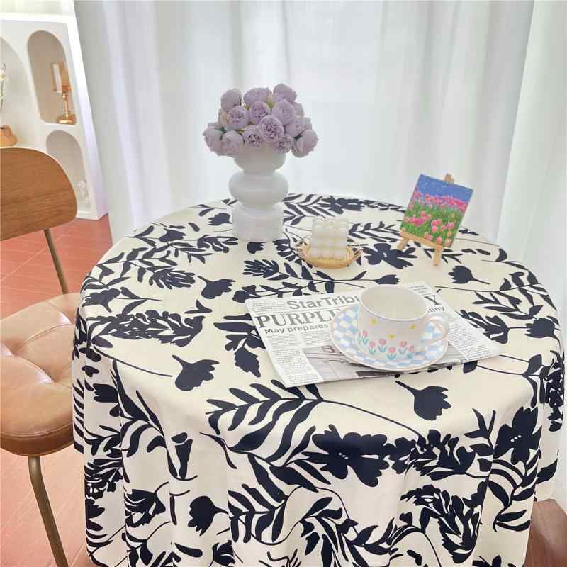 テーブルクロス おしゃれ 韓国 布 正方形 長方形 インテリア ダイニング 装飾 パーティー 撮影 背景 ピクニック カントリー調 レトロ 花柄 うさぎ チェック