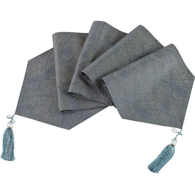 テーブルランナー 北欧 タッセル ロング 洗える インテリア ダイニング キャビネット 装飾 パーティー ..