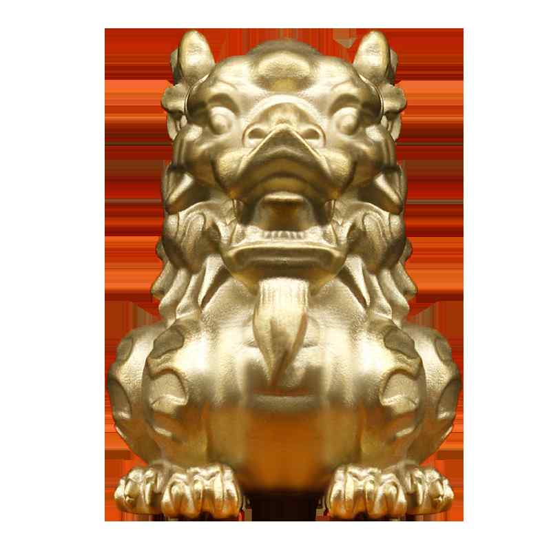 ペーパーウェイト おしゃれ チャイナ風 光沢 銅 麒麟 ペア ギフト 装飾 富 幸運 勉強 本 紙 プレス 文鎮 書道 書斎 玄関 彫刻 精巧