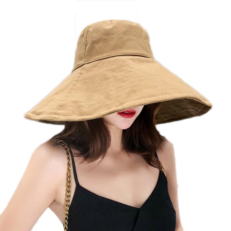 スタイル: カジュアル デザイン: シンプル 帽子の形状: ラウンドトップ 適用シーン: お出かけ つばの形状: つば広 スタイル分類: バケットハット 素材: 綿麻混紡 サイズ: 調節可能（風防紐付き） カラー: ブラック.ブラウン.ベー...