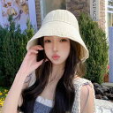 ハット 麦わら帽子 レディース おしゃれ 日よけ 透かし編み 夏 海 ビーチ バカンス 手編み 日除け(4)