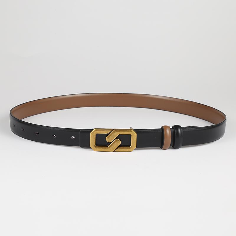 ベルト レディース おしゃれ 革 スリム シンプル スカート スラックス 合わせやすい 装飾 ベルト