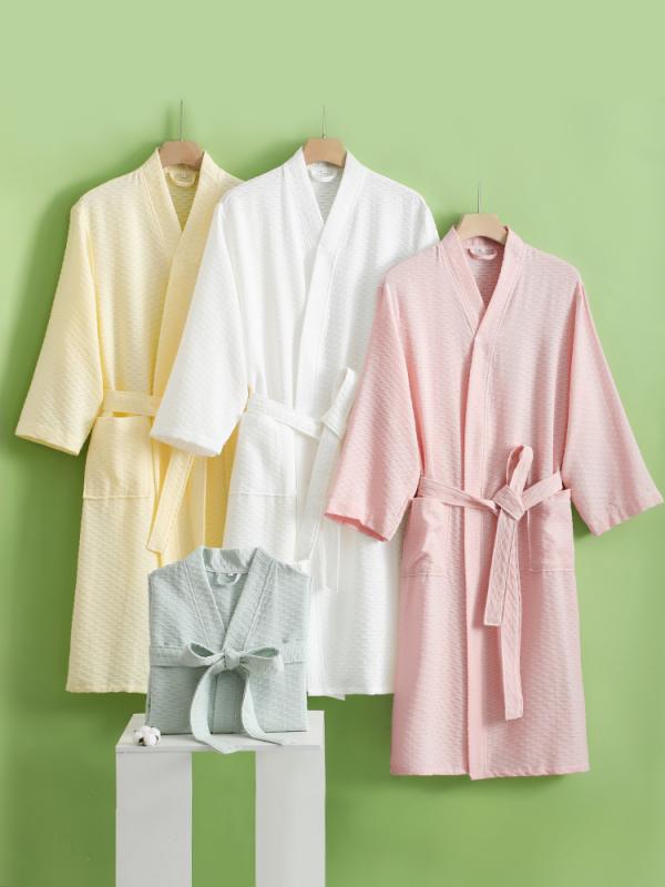 バスローブ レディース 快適 おしゃれ ルームウェア 綿 ガーゼ 吸水 速乾 薄手 夏 着る タオル地 部屋着 バス用品 やわらかい