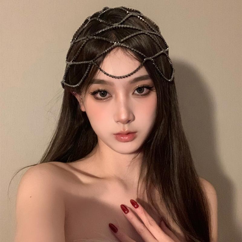 材質: 合金.銀メッキ.金メッキ スタイル: ジャパニーズ＆コリアンスタイル アクセサリー種類: - カラー: ブラックジルコニア.シルバージルコニア 装飾: 合金製の人工宝石・半宝石を使用