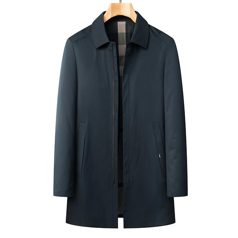 コート メンズ おしゃれ カジュアル ミドル丈 春秋 薄手 50代 テーラードカラー カジュアル シンプル