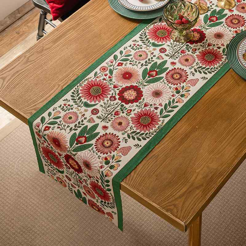 テーブルランナー クリスマス 飾り おしゃれ 北欧風 アップ デコレーション リビング 食卓 テレビ台 ロ..