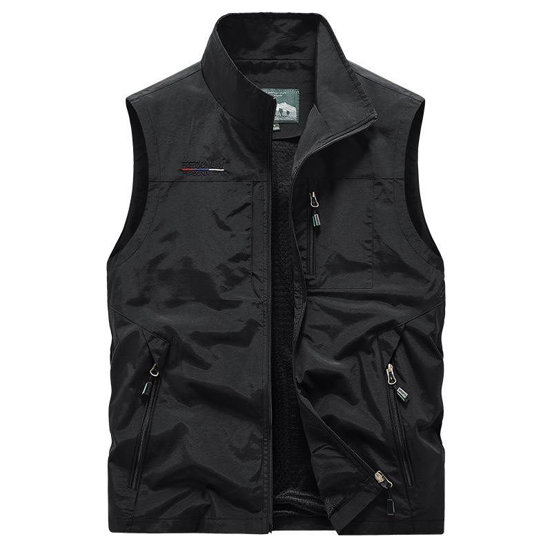 ベスト メンズ おしゃれ 春秋 多ポケット アウトドア カジュアル 釣り 大きいサイズ