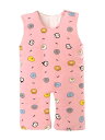 スリーパー ベビー かわいい 子供 秋冬 暖かい 防寒 キャラクター柄 睡眠用 お腹ガード もこもこ 厚手 ルームウェア