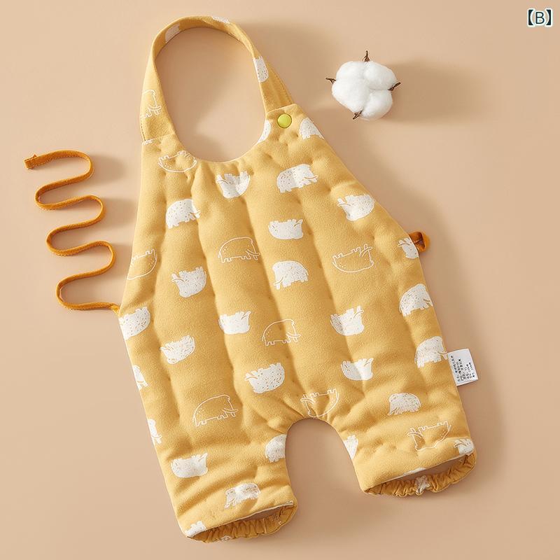 腹巻き腹かけ オールインワン ベビー かわいい 子供 厚手 手作り 綿 秋冬 暖かい ...