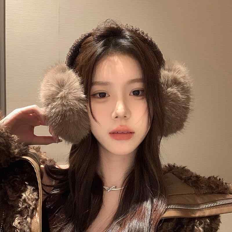 イヤーマフ 耳当て 耳カバー 耳あて レディース おしゃれ 防寒 暖かい カジュアル 冬 折りたたみ 可愛..