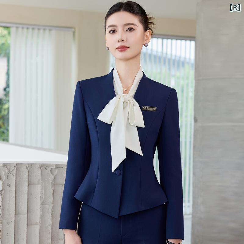 エステ ユニフォーム 制服 おしゃれ セットアップ レディース ライトグリーン 秋 ...