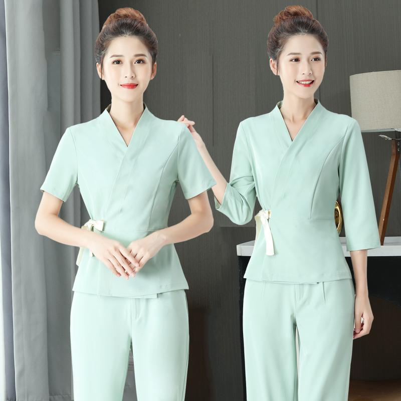 材質: ポリエステル サイズ展開: S.M.L.XL.2XL.3XL.4XL カラー展開: グリーン半袖セット.ピンク半袖セット.ネイビー半袖セット.グリーン七分袖セット.ピンク七分袖セット.ネイビー七分袖セット.ピンク半袖セット.ライトグリーン半袖セット.ライトブルー半袖セット.ダークブルー半袖セット.ピンク七分袖セット.ライトグリーン七分袖セット.ライトブルー七分袖セット.ダークブルー七分袖セット