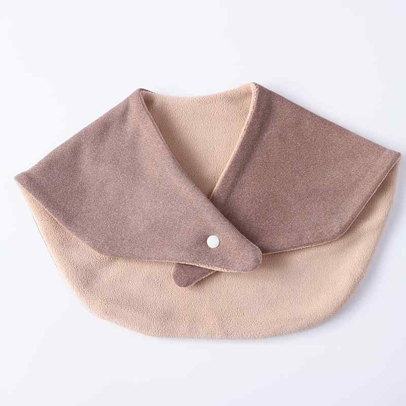 ネックウォーマー メンズ レディース おしゃれ 秋冬 防寒 あったか 首元 暖かい 厚手 あったか 睡眠 ポカポカ 肩当て 暖かい ショール 首サポート(4)