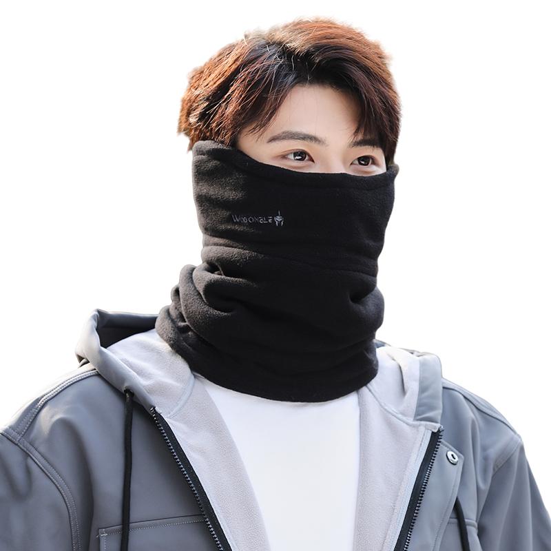 風格: - デザイン: マフラー 厚さ: 厚手 幅: 26cm 長さ: 30cm 形状: 長方形 機能: 保温性あり 柄: 無地 性別: ユニセックス カラー: グレー.ブラック.ブルー.ブラック×ブルー.ブルー×ホワイト.グレー×ホワイト.グレー+手袋セット.ブラック+手袋セット.ブラック×グレー