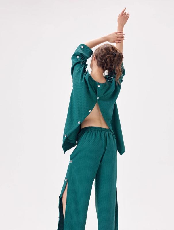 エステウェア 男女兼用 メンズ レディース 艾灸 汗蒸 塩蒸 マッサージ ヘッドスパ サウナ 美容 施術用 ..