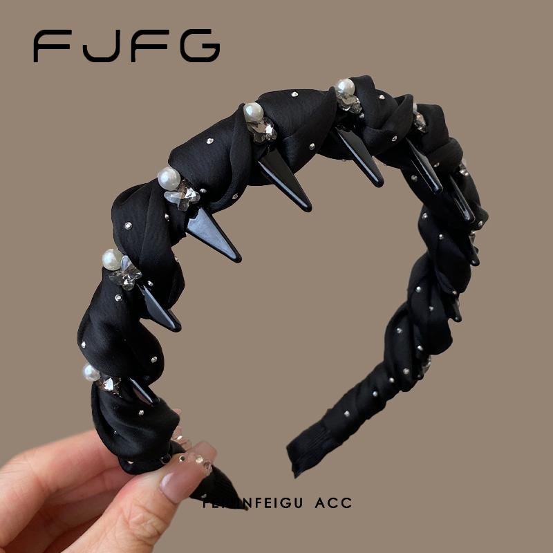 カチューシャ レディース バタフライ ラインストーン ヘアバンド エレガント ふんわり ボリュームアッ..