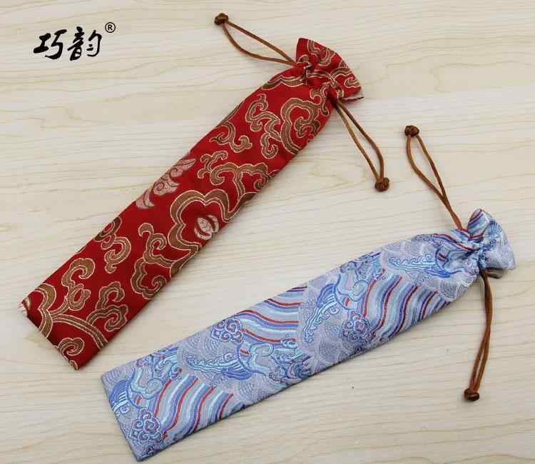 扇子袋 宮廷風 上品 エレガント 錦織り 巾着 和装小物 着物 浴衣 ギフト 海外土産 留学祝い 記念品 レ..