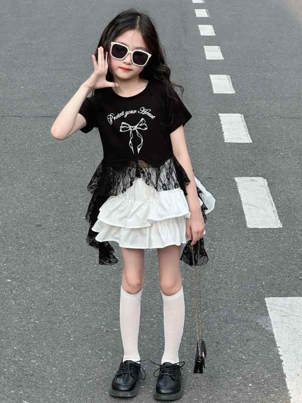 スカート 女の子 キッズ ジュニア スカート プリーツスカート ティアードスカート ミニ丈 韓国 おしゃれ かわいい カジュアル フレア 普段使い デイリー 着回し 春夏