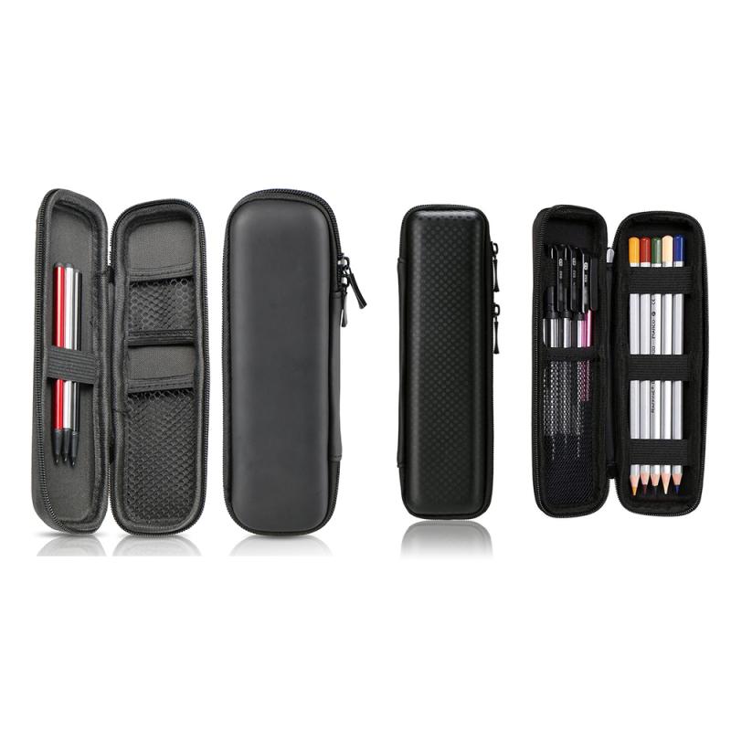 ペンケース 男の子 女の子 小学生 中学生 高校生用 シンプル おしゃれ 大容量 文具収納ポーチ PUレザー..