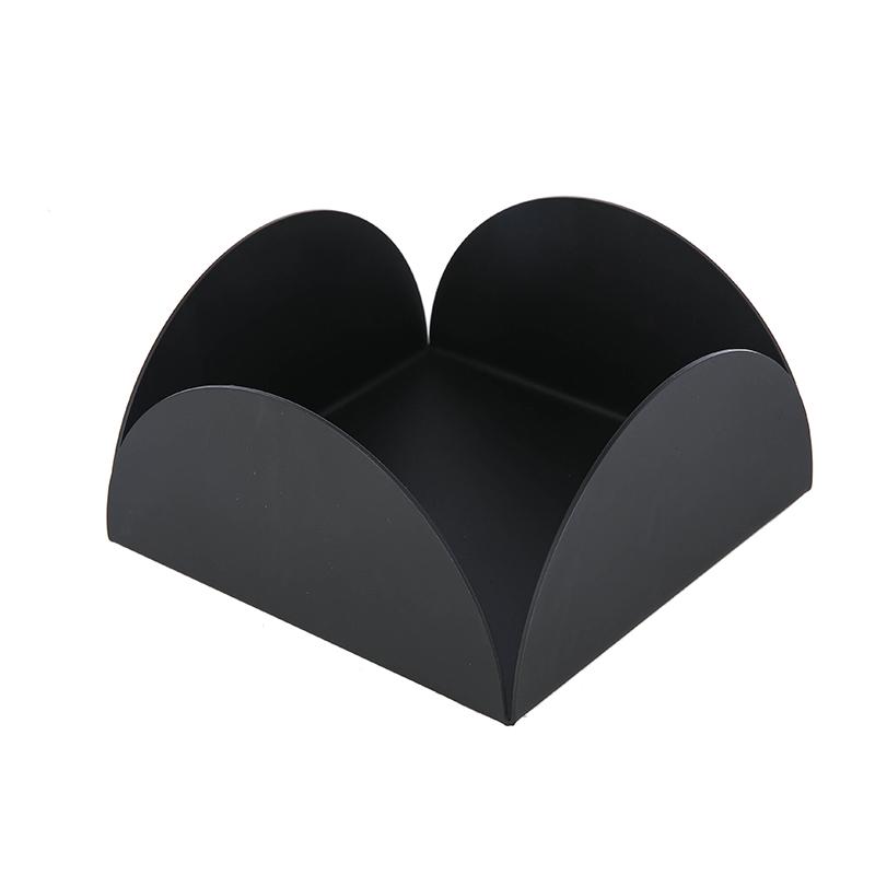 ペーパー ナプキン ホルダー ティッシュ ケース 収納 北欧 スチール スクエア型 卓上 業務用 店舗用 オフィス リビング ダイニング おしゃれ 無地 シンプル 金 銀 黒