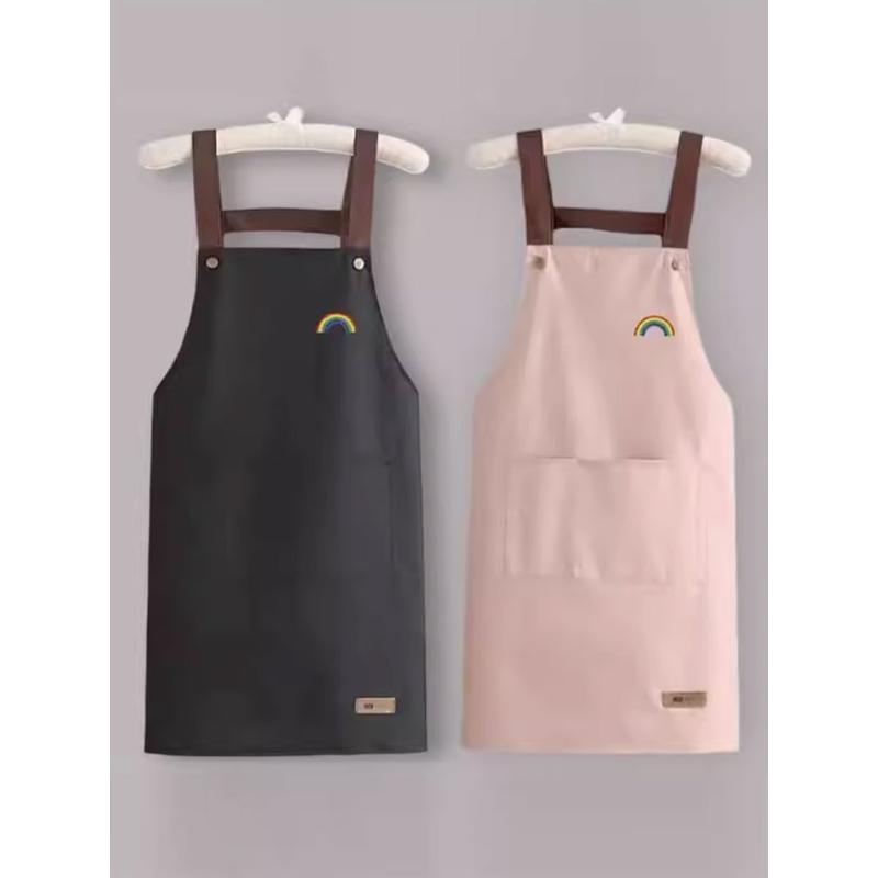 エプロン マタニティ 妊婦用 キッチン 料理用 割烹着 帆布 キャンバス生地 防水 撥水 耐熱 防油 防汚 ..