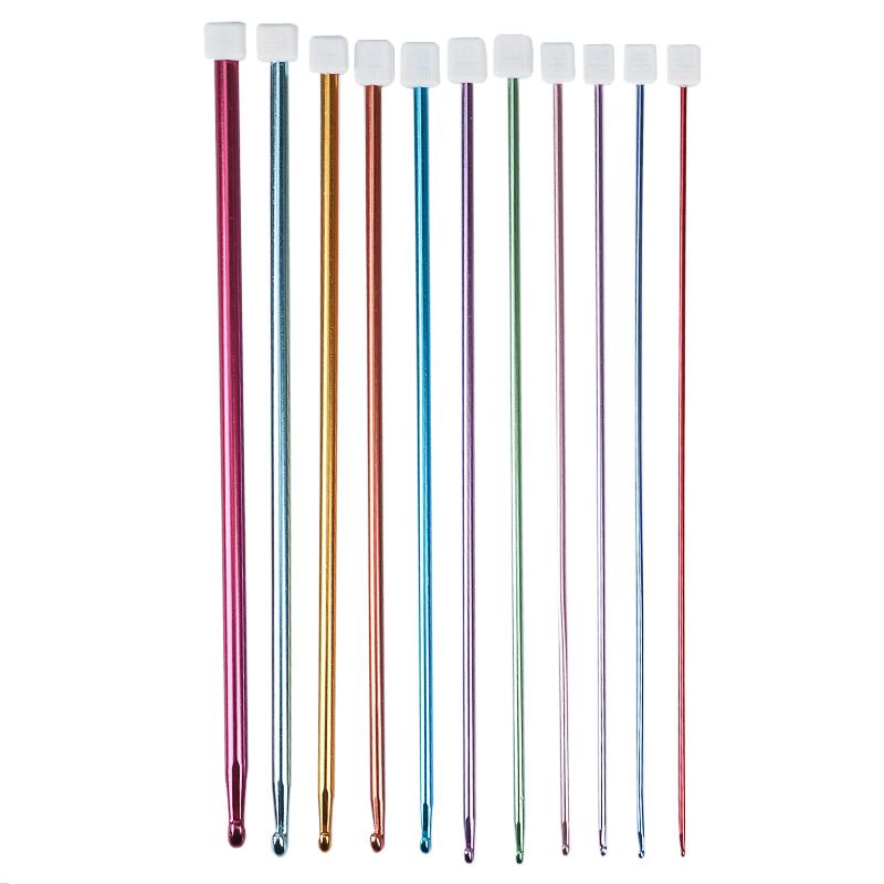 編み棒 セット アフガンかぎ針 ロング クロシェ 極太 アルミ 毛糸 手芸 DIY ハンドメイド 多種類 クラフト 錆びにくい 色褪せにくい