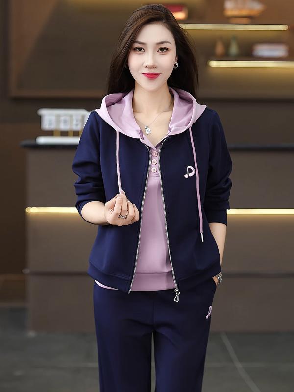 スウェット レディース セットアップ フーディー ジップアップ 長袖 おしゃれ 上品 若見え 細見え 体型カバー ストレッチ カジュアル リラックス 普段使い 秋