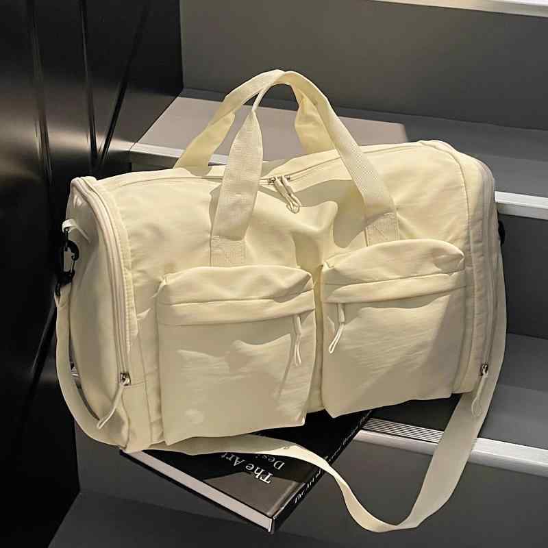 ボストンバッグ 男女兼用 ユニセックス 大容量 折りたたみ 軽量 コンパクト トラベル スポーツ ジム 出..