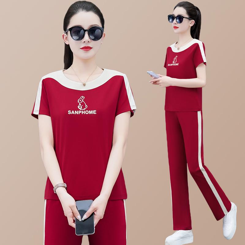 セットアップ レディース カジュアル スポーツ 接触冷感 薄手 半袖 上下セット 夏 ジョギング ランニング トレーニング 部屋着 普段使い ストレッチ 吸湿速乾 再生繊維