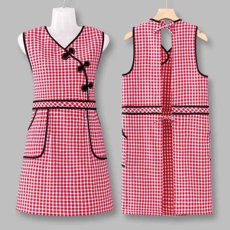 楽天市場】レトロ 前掛けエプロンの通販