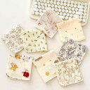 タオル 新生児 ベビー 4枚組 小花柄 純綿 ガーゼ スタイ よだれかけ ミニ ハンド 洗顔タオル ソフト 肌触り