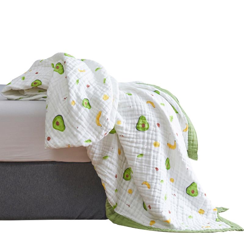 肌掛け布団 ベビー キッズ タオルケット 六重ガーゼ 綿 コットン シアサッカー Aクラス 吸汗速乾 通気..