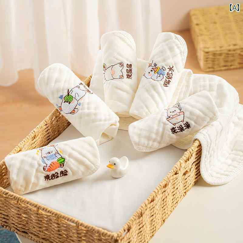 タオル ベビー 新生児 赤ちゃん 子供用 純綿 綿 ガーゼ 6層ガーゼ 超ソフト 柔らかい ふんわり 洗うほ..