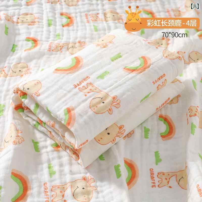 フロントップ楽天市場店のおくるみ ベビー 新生児 赤ちゃん 子供 純綿 ガーゼ バスタオル やわらか 吸水性 高密度 4重ガーゼ 6重ガーゼ ブランケット 大判 多機能 通気性 速乾性 湯上り 肌触り 敏感肌 出産祝い｜アングル2