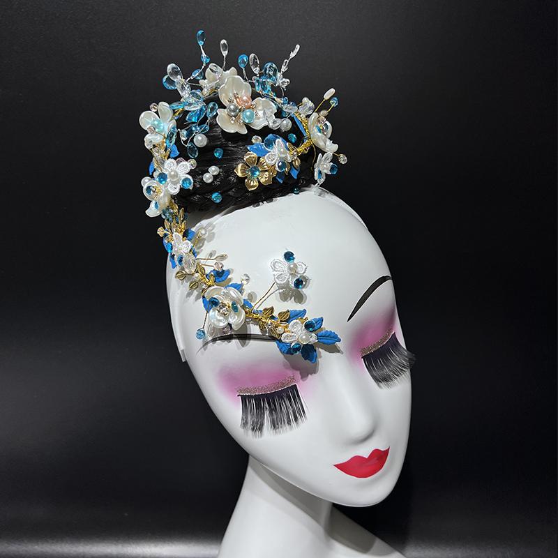 ヘアアクセサリー 少数民族 タイ族 独舞 パフォーマンス 古典舞 ステージ ダンス 発表会 民族風 エキゾ..