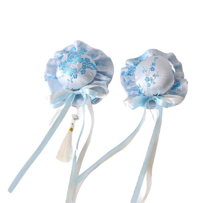 ヘアアクセサリー 中華風 チャイナドレス ロリータ風 かわいい お団子ヘア シニヨン フリンジ タッセル..