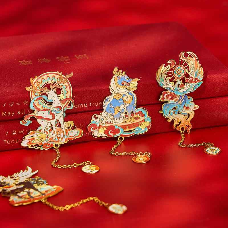 しおり おしゃれ 金属 敦煌 透かし彫り 古典 中国風 精巧 繊細 卒業祝い 先生 プレゼント 記念品 博物..