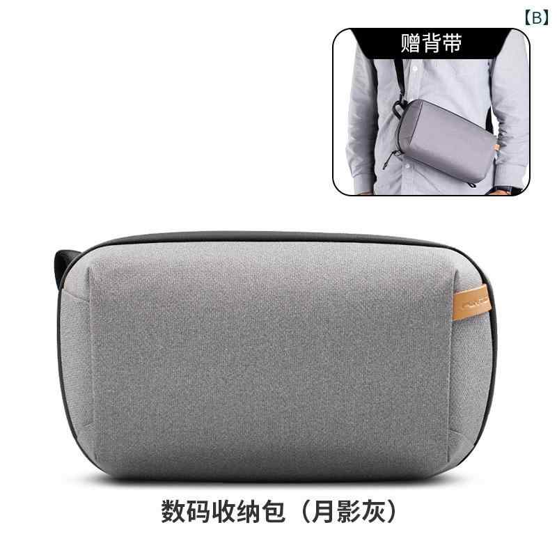 ガジェットポーチ デジタル機器 データケーブル 充電器 ハードディスク メモリーカード 電子製品 アクションカメラ 収納ケース トラベル 旅行用 持ち運び ポータブル 整理整頓 小物入れ 軽量 コンパクト 撥水 frontop-13201984 フロントップ楽天市場店 サンプル画像2