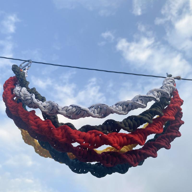 楽天フロントップ楽天市場店パンツチェーン メンズ レディース ユニセックス ストリート系 ハンドメイド 手編み 編み込み 個性的 ヒップホップ レトロ スパイラル Wフック フックタイプ カジュアル アメカジ 豊富なカラー