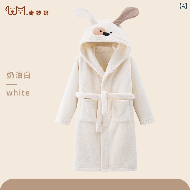 バスローブ キッズ ベビー ジュニア 子ども用 速乾 吸水性抜群 バスタオル 着られるタイプ ポリエステ..