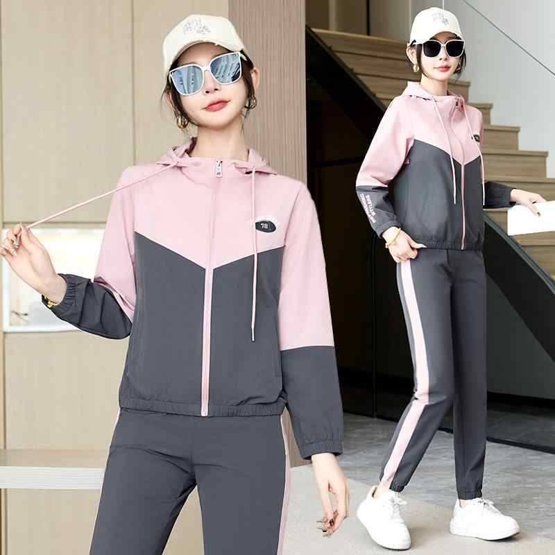 セットアップ レディース 韓国 ゆったり リラックス カジュアル スポーツ 上下セット 春夏秋 おしゃれ ..