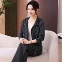 スポーツウェア レディース 女性用 カジュアル スウェット スエット セットアップ 上下セット ランニング ジョギング ウェア 秋物 おしゃれ きれいめ 長袖 ...