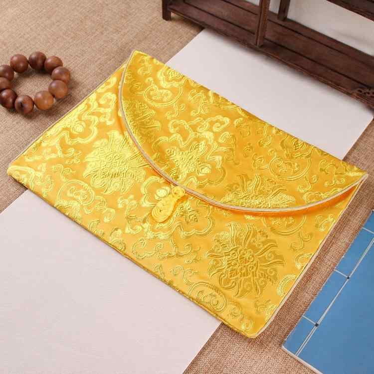 経本 数珠入れ 袋 バッグ ポーチ 花柄 富貴 錦織 大容量 携帯用 読経 参拝 御朱印帳 エレガント 収納 ..