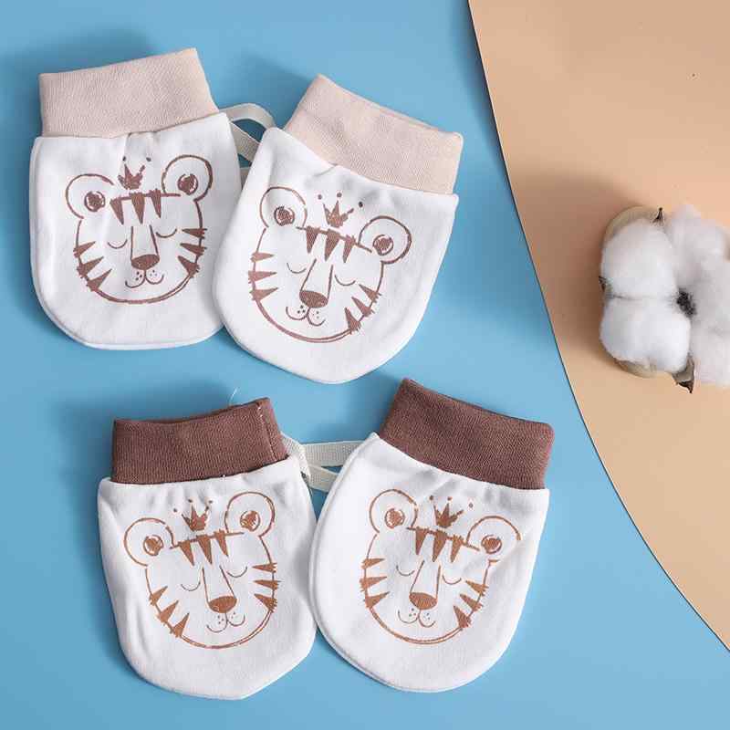 ベビー 新生児 ミトン ソックス 足カバー 0-3ヶ月向け 顔ひっかき防止 冬用 防寒 保温 睡眠時 就寝用 ..