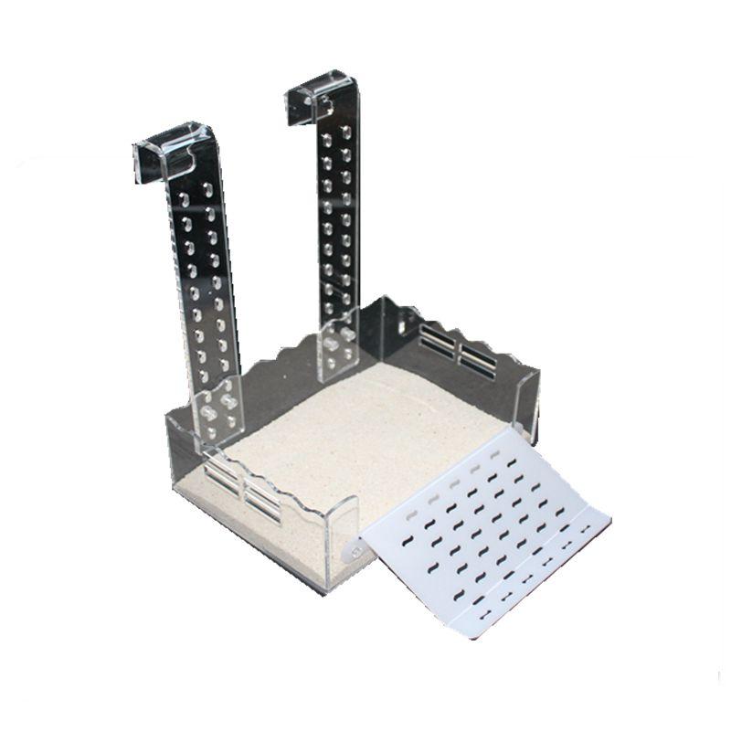 亀 陸地 レイアウト 水槽 壁掛け 浮島 スロープ 高水位 深水 日光浴 休憩 産卵 ケース アクリル 冬眠 ..