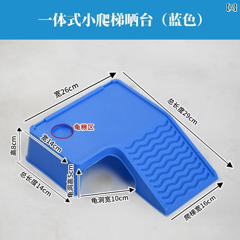 亀 陸地 レイアウト 水槽 飼育 水陸両用 アクアリウム テラリウム 日光浴 スロープ 登り台 ステップ 砂..