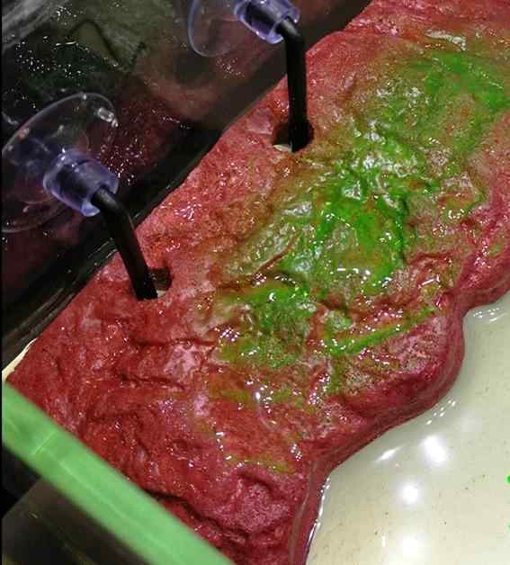 亀 陸地 レイアウト 水槽 浮島 日光浴 スロープ 高水位 飼育 ケージ アクアリウム テラリウム 休憩 スポット 石型 三角 黒 大きめ 吸盤 固定