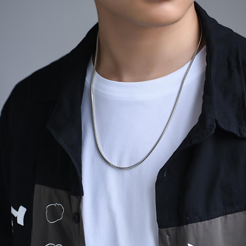 ・チェーン素材: シルバー・金属素材: 925シルバー・スタイル: エスニック・状態: 新品・対象性別: メンズ・長さ展開: 55cm、60cm・チェーンタイプ: スネークチェーン・長さ: 51〜80cm